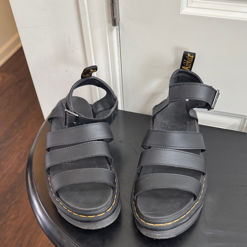 Dr. Martens Black Sandals - Picture 3 of 12